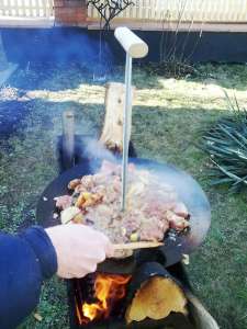 Продам сковороду для пикника сделанную из диска
