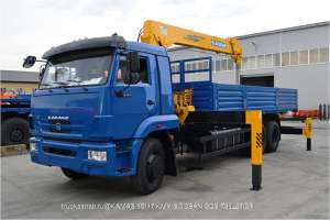 Продаётся кран манипулятор SOOSAN SCS-876L на базе КАМАЗ 65117 - оголошення