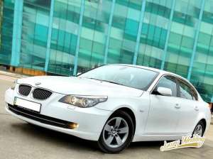 Прокат авто на свадьбу, свадебные машины BMW 5 series (Белые) - оголошення