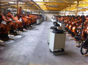 Промышленный робот KUKA KR 200/2 – Krc1. из Польши БУ