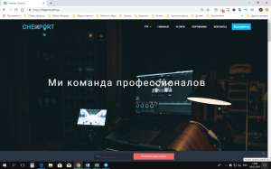 Профессиональная разработка сайтов - объявление