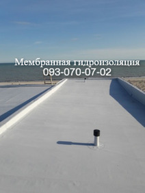 Профессиональный монтаж ПВХ мембраны в Мелитополе - объявление