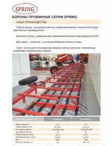 Пружинная борона TSL Spring 15 - оголошення