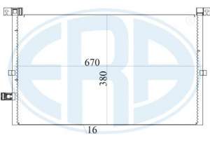 Радиатор кондиционера на Форд мондео 1.8 2.0 2.2 2.5 3.0 Ford Mondeo III (2000-2007)