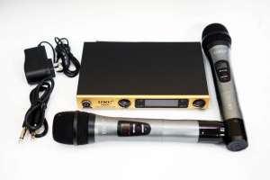 Радиосистема UKC KM-688 база 2 радиомикрофона 1060 грн. - объявление
