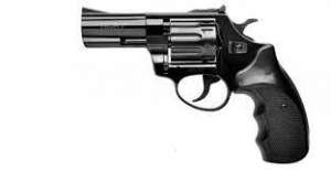 Револьвер под патрон Флобера PROFI 3 пластик черный - объявление