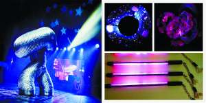 Реквизит для шоу Visual Led Poi, Slinky ( человек пружина ) - оголошення