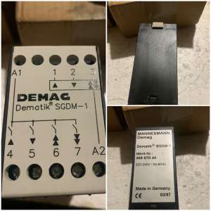 Реле затримки DEMAG DEMATIK SGDM-1 46967044 - объявление