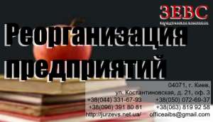 Реорганизация предприятий