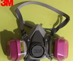 Респиратор полумаска 3M 6200 с фильтрами 60926. Unistroy - объявление