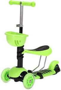 Самокат Scooter 3в1 салатовый - объявление