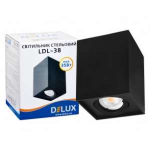 Светильник потолочный DELUX_LDL-38 _черный - объявление