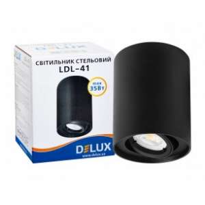 Светильник потолочный DELUX_LDL-41 _черный - объявление
