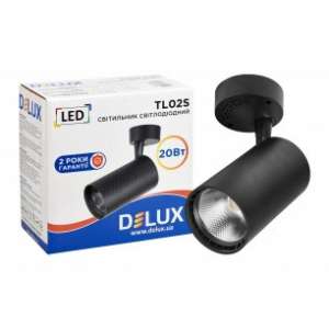 Светильник светодиодный потолочный DELUX TL02S 20 Вт 36* 4000K черный
