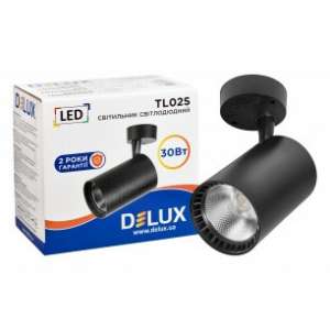 Светильник светодиодный потолочный DELUX TL02S 30 Вт 36* 4000K черный - объявление