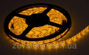 Светодиодная (LED) лента 60SMD(3528) 12V 5м. Желтый цвет - оголошення