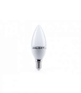 Светодиодная лампа Galaxy c LED C37 E14 свеча 6,5W 4100K - оголошення