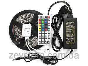 Светодиодная лента многоцветная RGB 3528 60 LED 5 м - объявление
