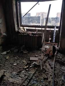 Сгорела квартира в Мариуполе во время войны - объявление