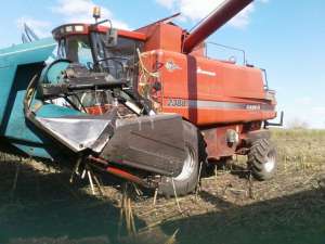 Сельхозтехника. Комбайн CASE IH 2388 с жаткой флекс CASE IH 1020 - объявление