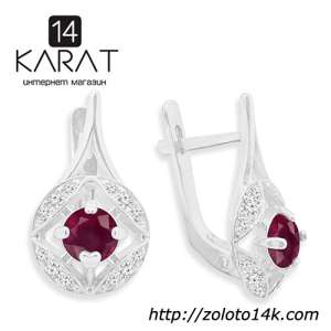 Серебряное кольцо с натуральным рубином 0,50 карат 16-18,5 мм. НОВОЕ (Код: к1025) 100% натуральные камни.