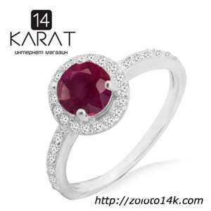 Серебряное кольцо с натуральным рубином 0,80 карат 16-19,5 мм. НОВОЕ (Код: к1026) 100% натуральные камни. Есть другие модели! - объявление