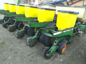 Сеялка бу John Deere 7000 6-ти рядная механическая с компьютером точного высева - объявление