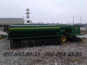 Сеялка зерновая механическая John Deere 455 - объявление