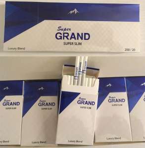 Сигареты Grand blue super slims оптом - оголошення