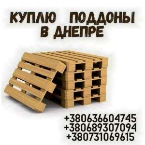 Скупка деревянных европоддонов Днепр. - объявление