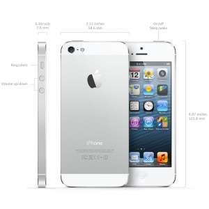 Смартфон Apple iPhone 5 64Gb White б.у. - оголошення