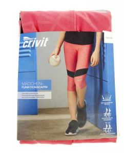 Спортивные капри Crivit 146/152 кораловый-черный M22-370004 - оголошення