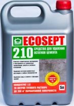 Средство для удаления остатков цемента, бетона ECOSEPT – 210 - оголошення