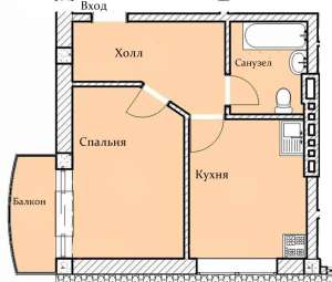 Срочно продам 1но квартиру