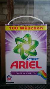 Стиральный порошок Ariel Actilift color 6.5 кг 100 стирок Цена 650грн - оголошення