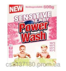 Стиральный порошок для детских вещей "Power Wash" (без фосфатов) - объявление