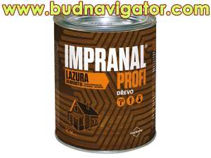 Стойкий лак лазурный (лазурь) для дерева на водной основе (аквалак) IMPRANAL PROFI, чешского производства. - объявление