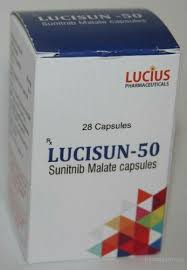 Сунитиниб , Сутент Lucius, Индия Lucisun 28 табл. - 8100 грн - оголошення
