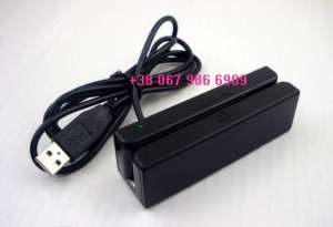 Считыватель магнитной карты Mini. Картридер. Ридер. magnetic card reader - оголошення