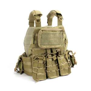 Тактическая плитоноска с подсумками (койот) Plate carrier. Военный разгрузочный жилет, разгрузка - объявление