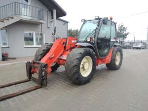 Телескопический погрузчик Manitou MLT633 (№882). - объявление