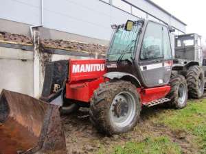 Телескопический погрузчик Manitou MLT845 (№530). - объявление