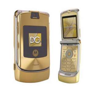 Телефон-Раскладушка Motorola RAZR V3i D&G Gold - оголошення