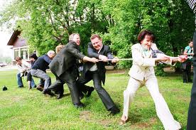 Тимбилдинг (team building) на природе в загородном комплексе.