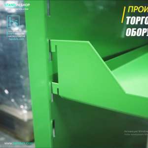 Торговое оборудование стеллаж металлический