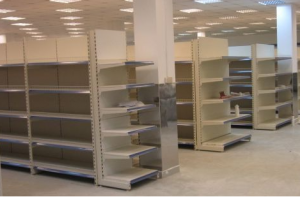 Торговые стеллажи бу, металлические стеллажи, полки для магазина бу - объявление