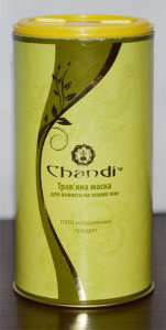 Травяная маска для волос на основе хны Chandi - объявление
