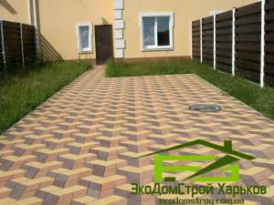 Укладка тротуарной плитки