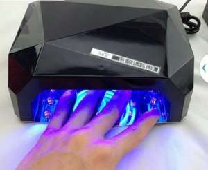 Ультрафиолетовая Led UV лампа 36 W с таймером для маникюра и педикюра 380 грн - оголошення