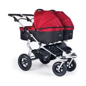 Универсальная коляска для двойни TFK TWINNER TWIST Duo 2в1 красный - оголошення
